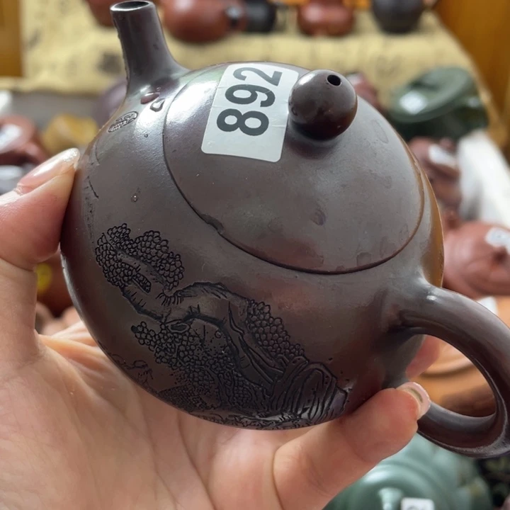 紫砂茶壶紫砂紫砂微瑕