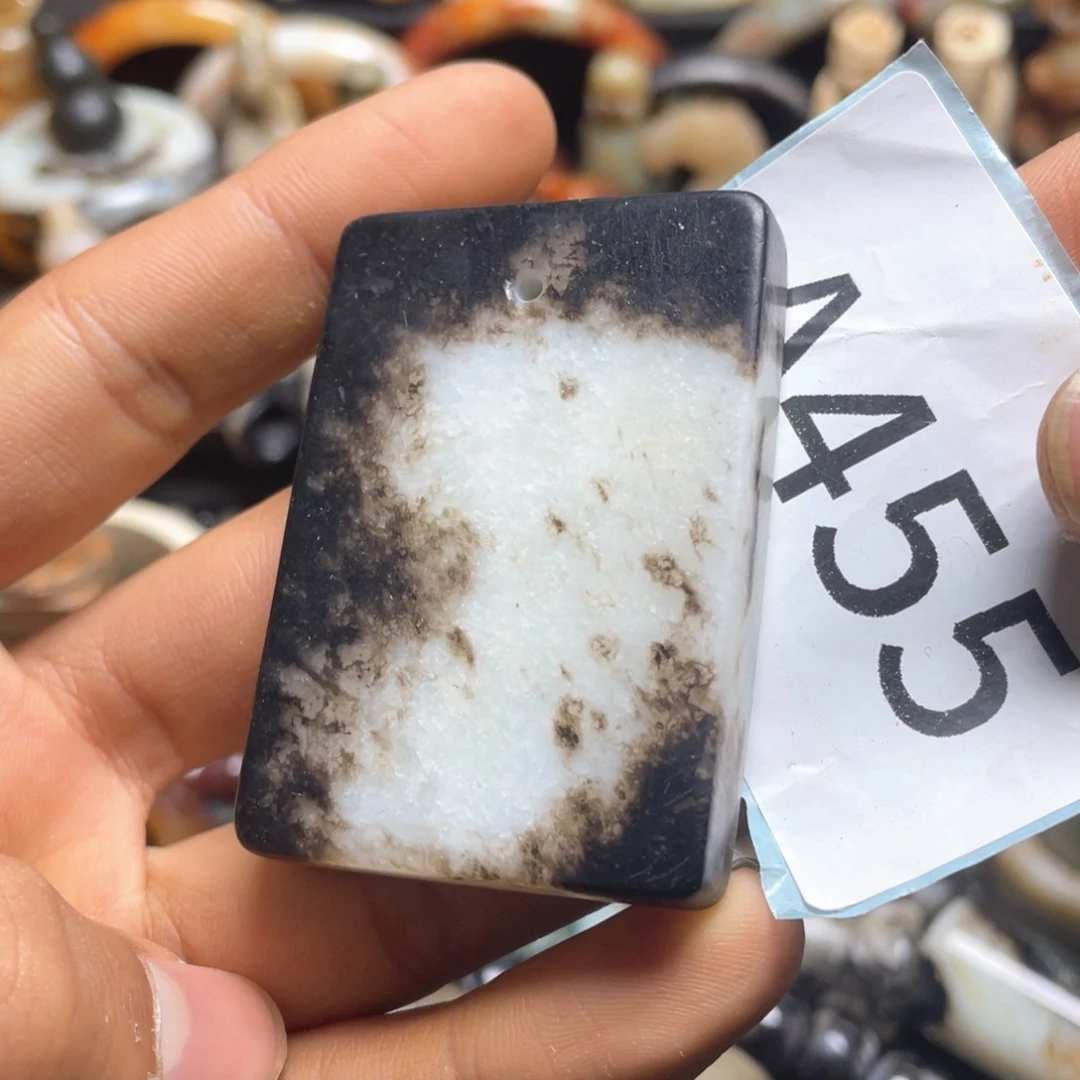 和田玉（糖玉）挂件未镶嵌