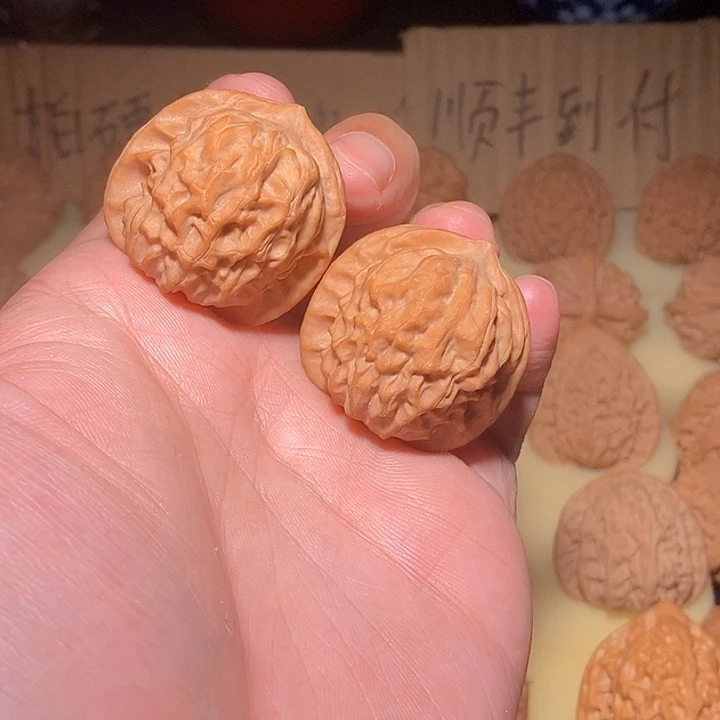 文玩核桃手把件石门