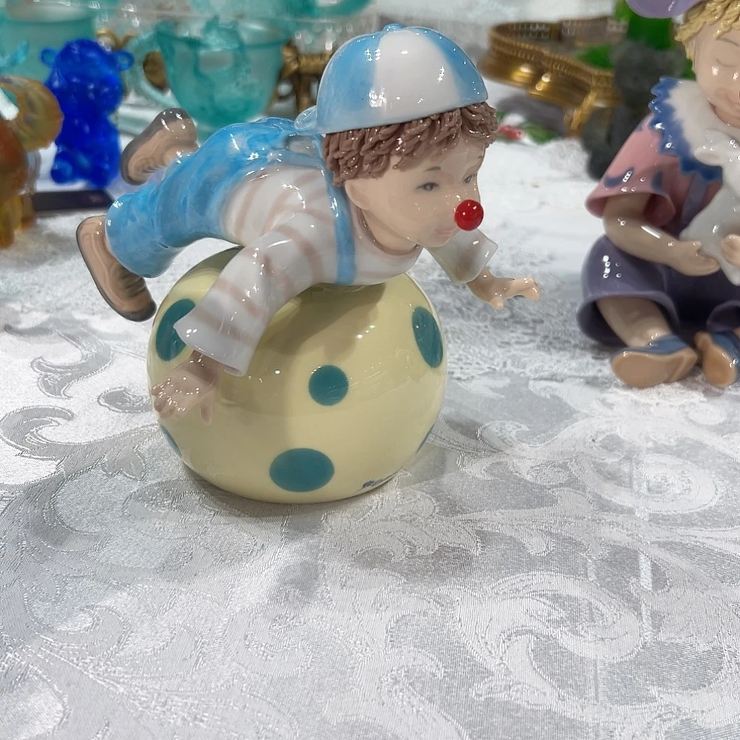 陶瓷0304骨瓷小狗瓷偶摆件