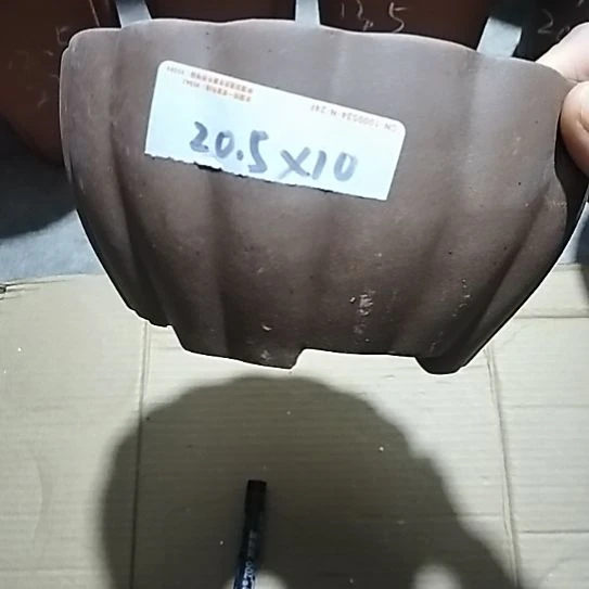 紫砂南瓜两个瑕疵