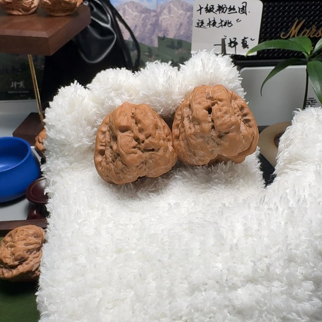 ****文玩核桃吊坠择真严选36.5延庆S级