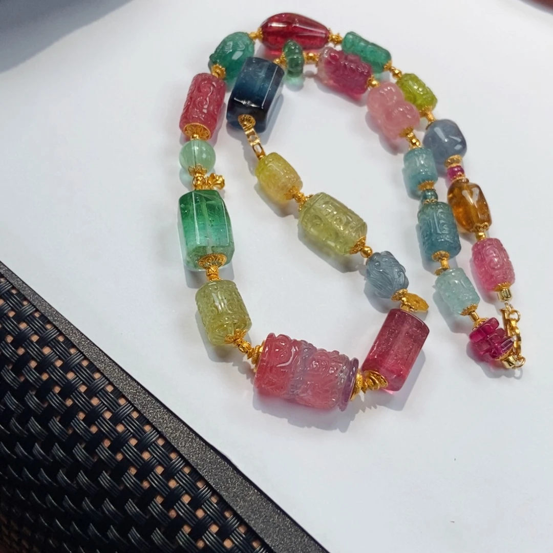 碧玺项链未镶嵌碧玺项链