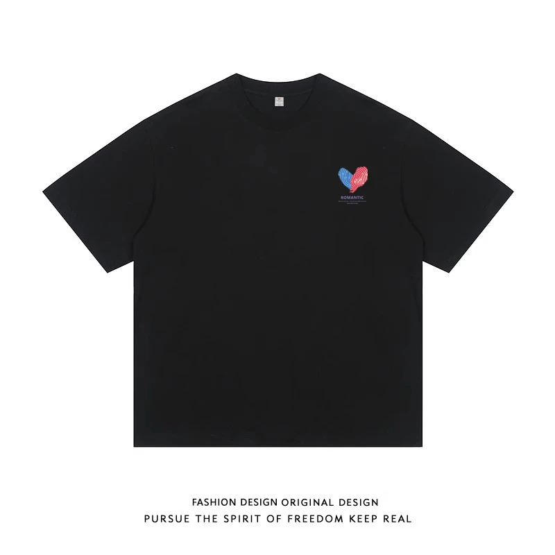 圆领体恤打底衫短袖t恤宽松男女半袖上衣夏季潮DT01-G340