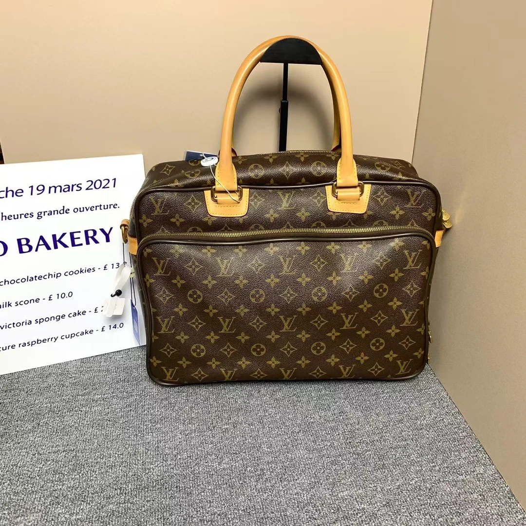95新 LouisVuitton/路易威登 LV老花公文包/路易威登手提包