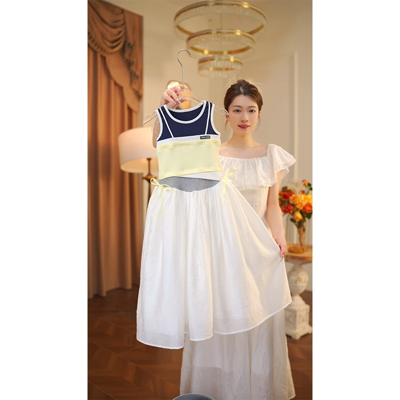 女童连衣裙2025新款夏季中大童儿童公主洋气中大童女孩裙子10361