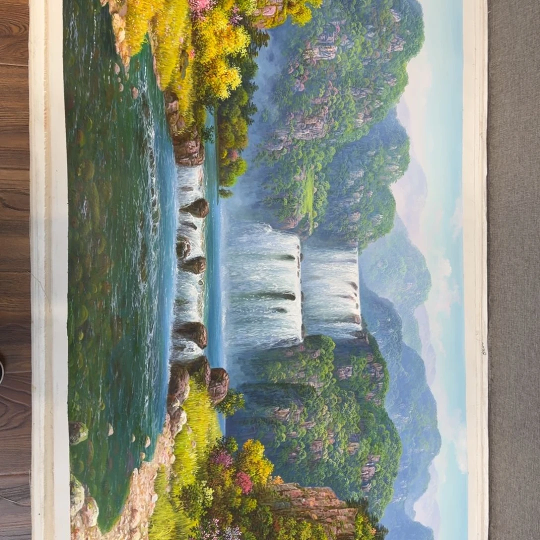 油画在干嘛了啊我想和他说