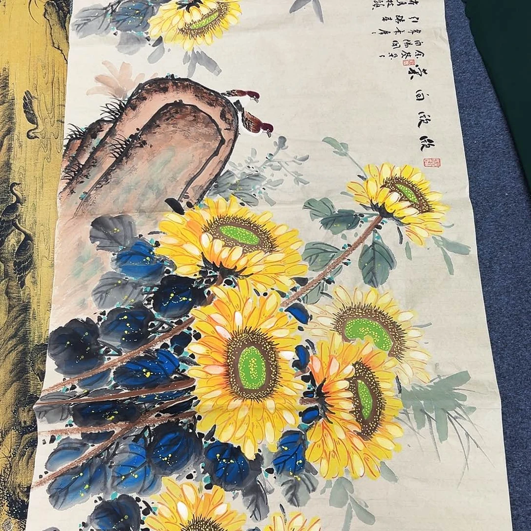 国画宣纸国画纯手绘作品
