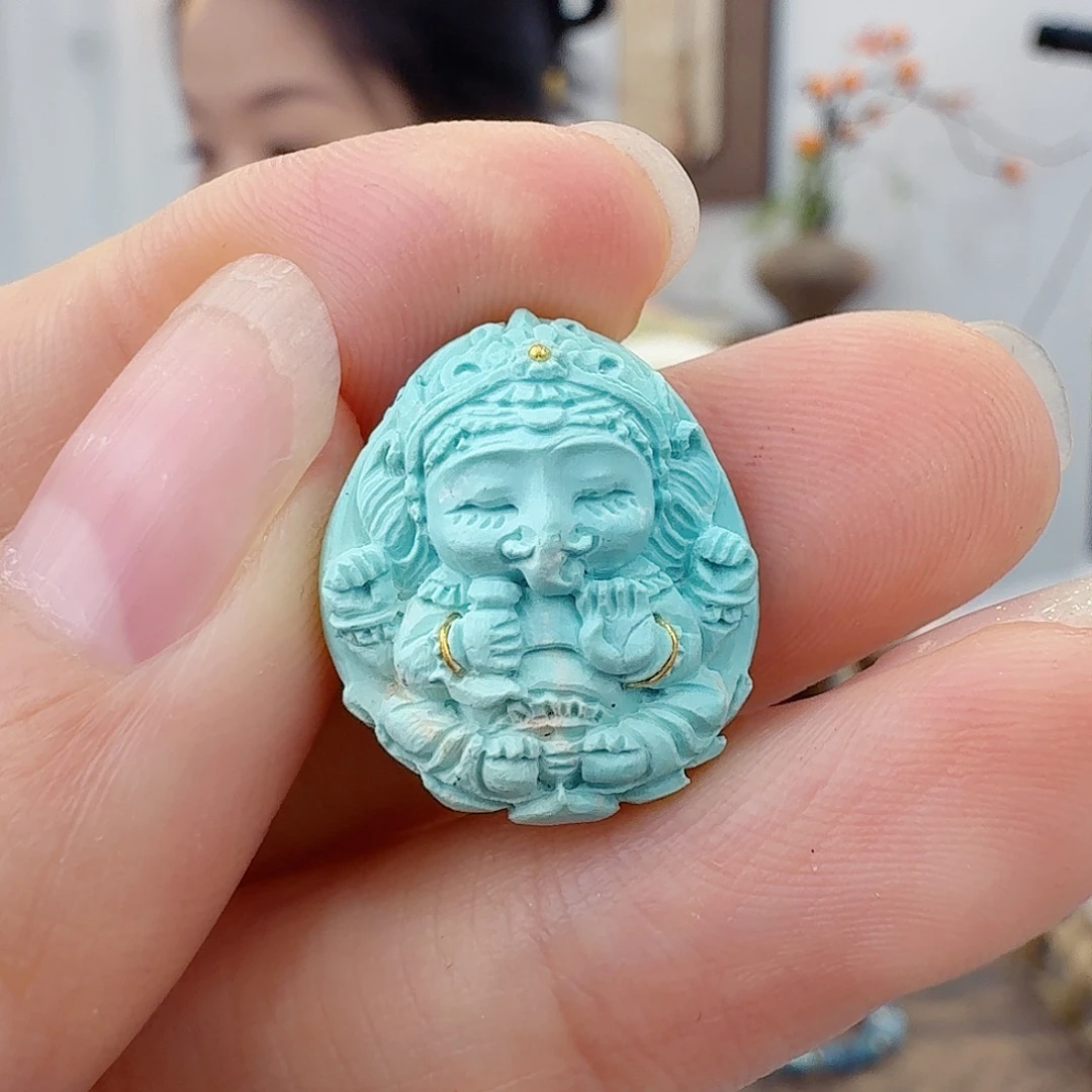 绿松石未镶嵌珠宝奇石