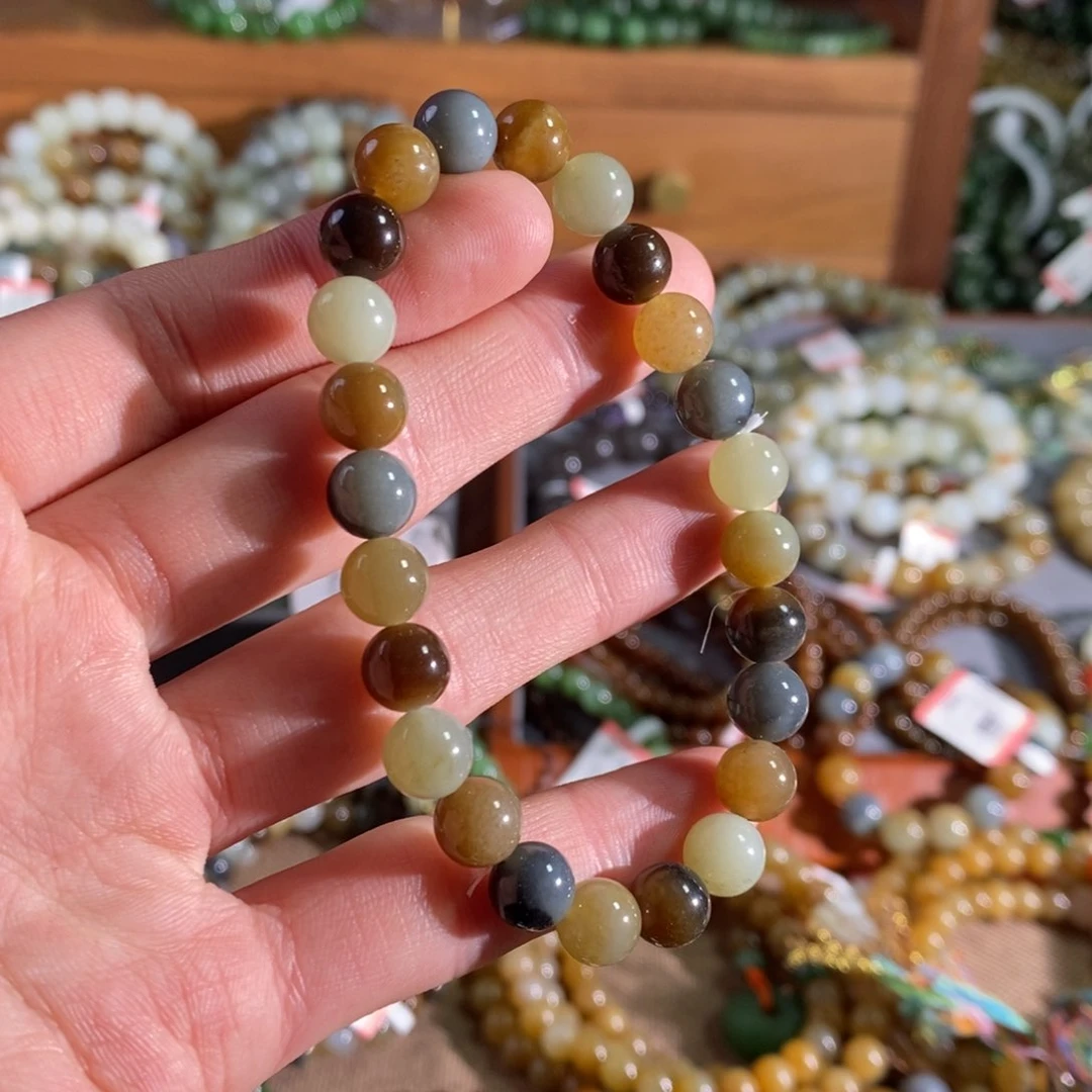 和田玉手链未镶嵌