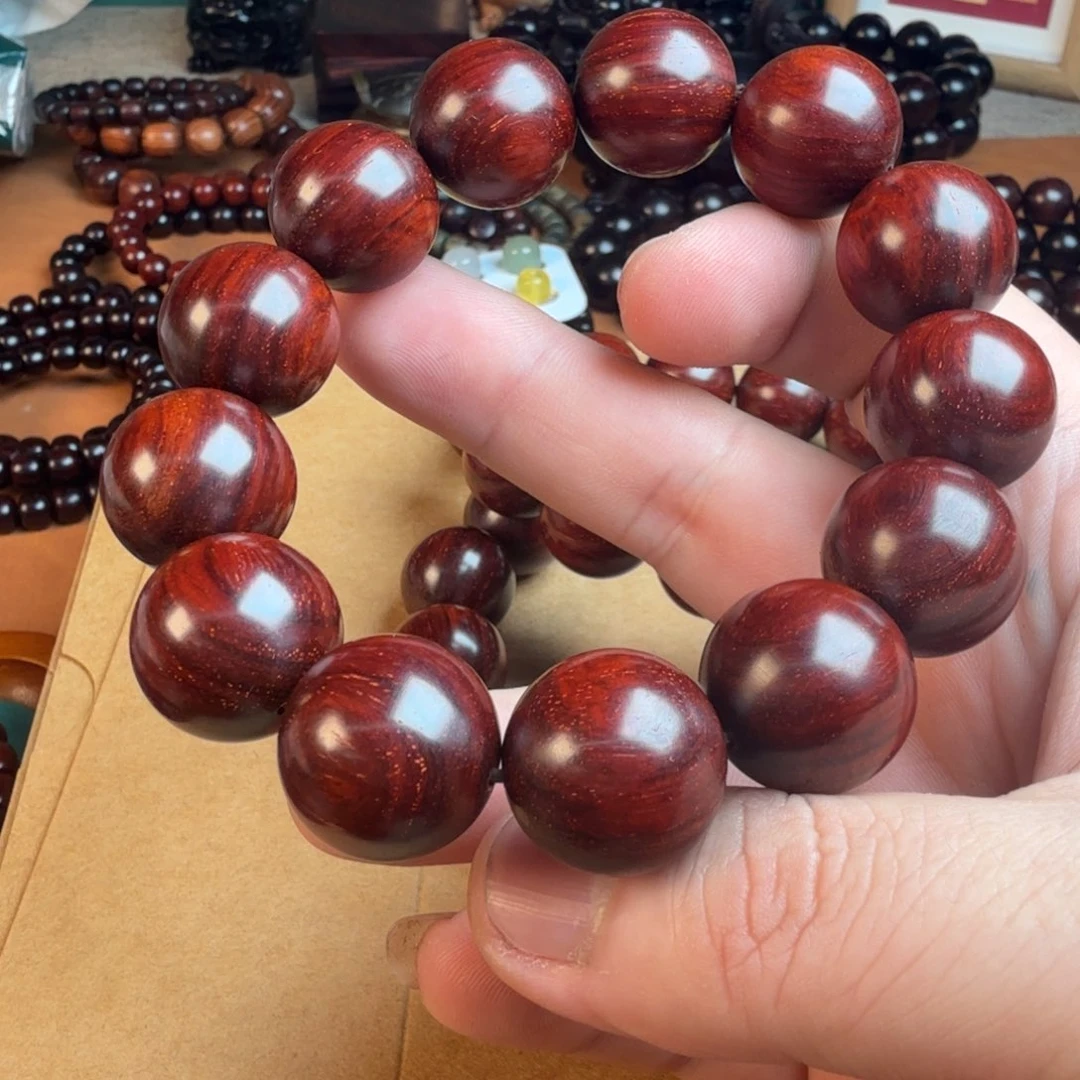 小叶紫檀手串/手链大*1.8