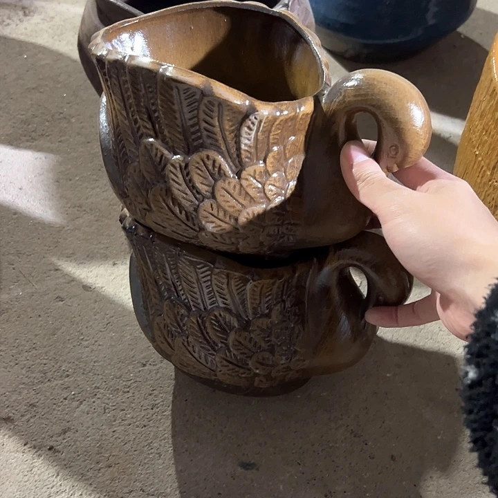 紫砂花盆花盆花盆