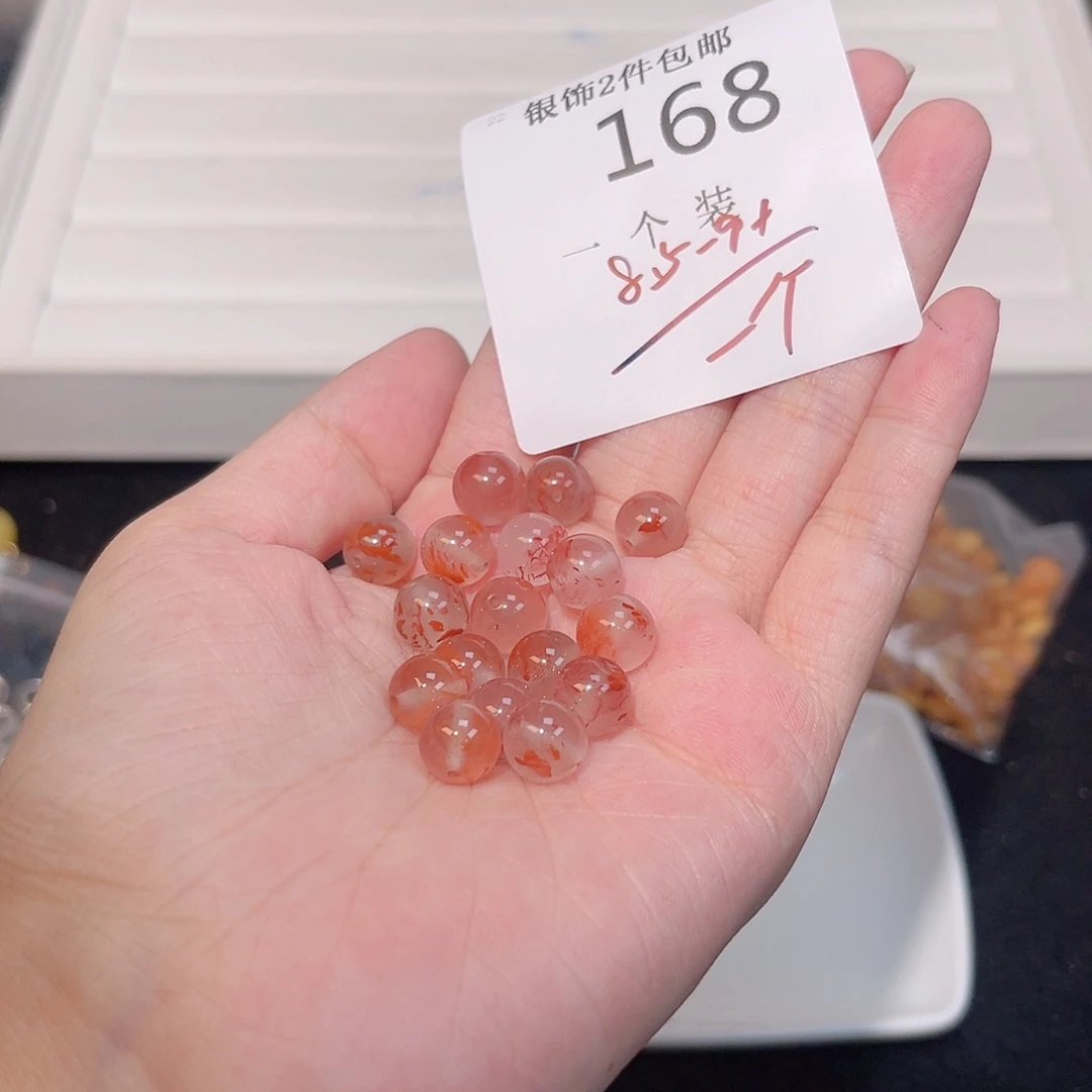 珠宝半成品水晶未镶嵌168 。