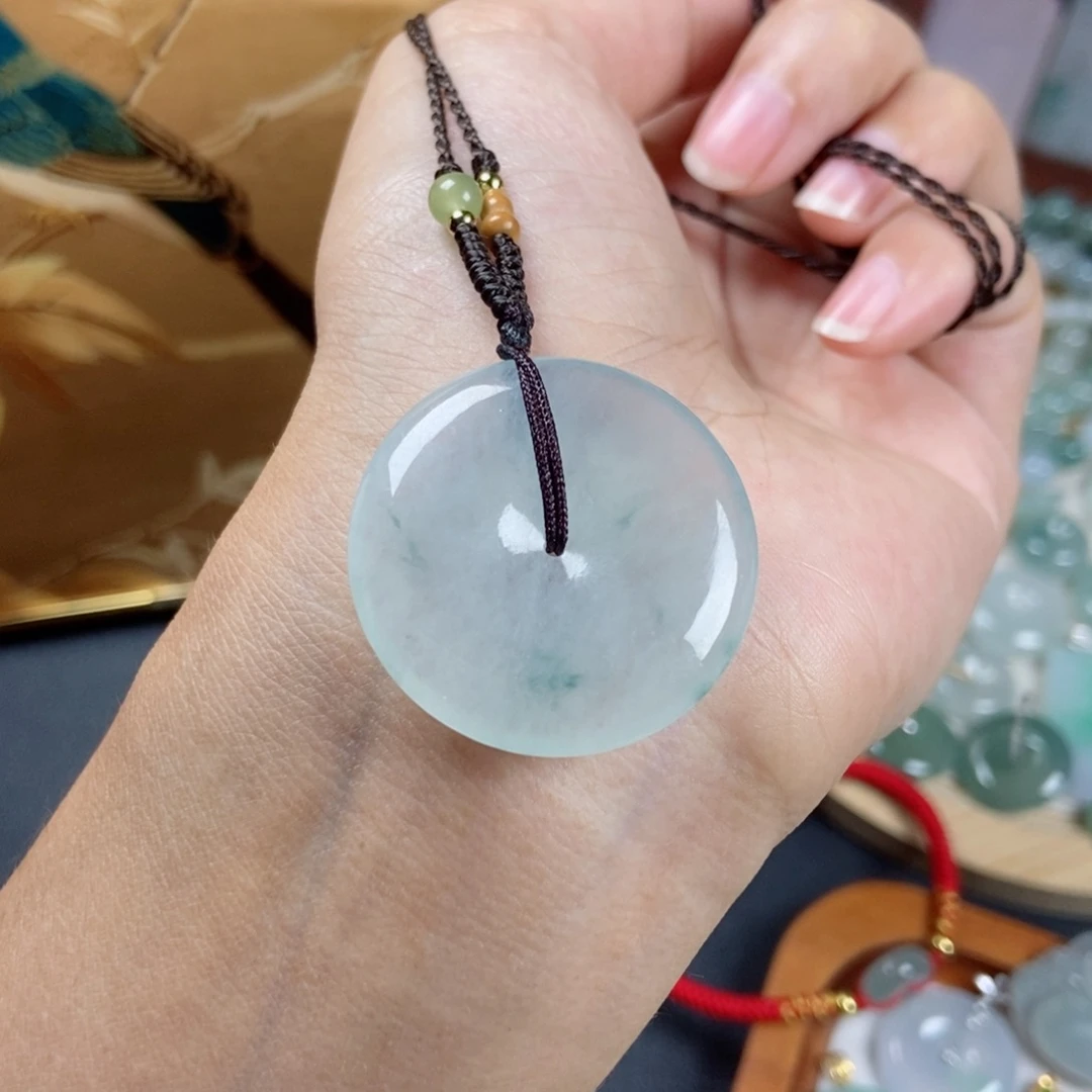 翡翠未镶嵌吊坠(不含链)翡翠