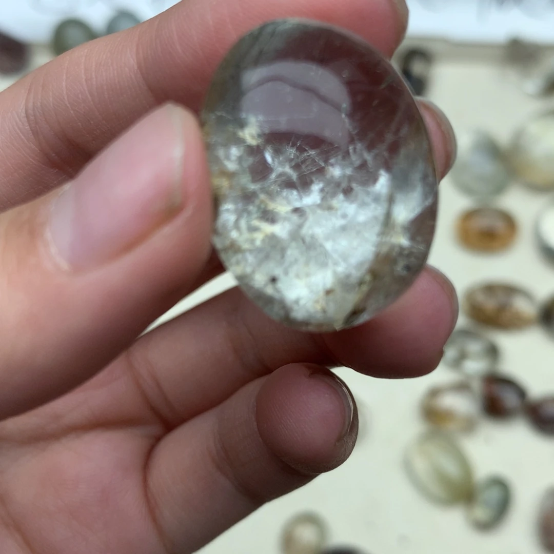 虾****未镶嵌珠宝半成品水晶