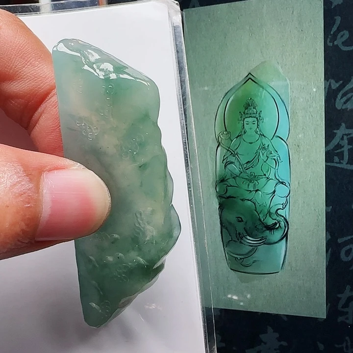 定制翡翠未镶嵌翡翠首饰