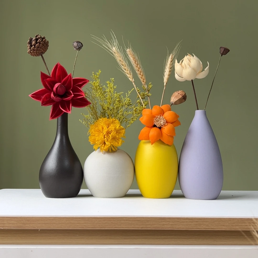 瓶花瓶带花高度20-30厘米左右