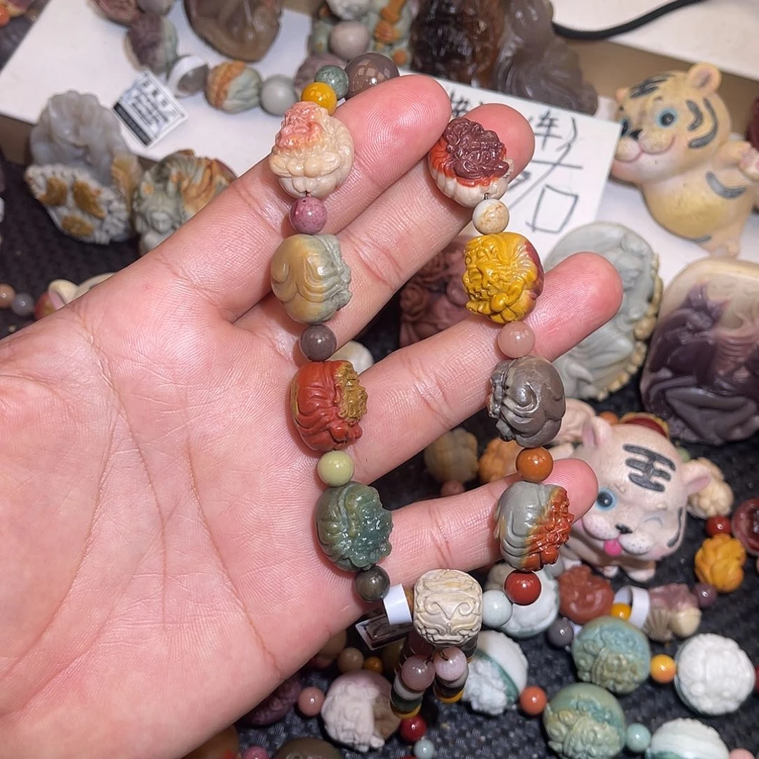 未镶嵌手串石英质玉