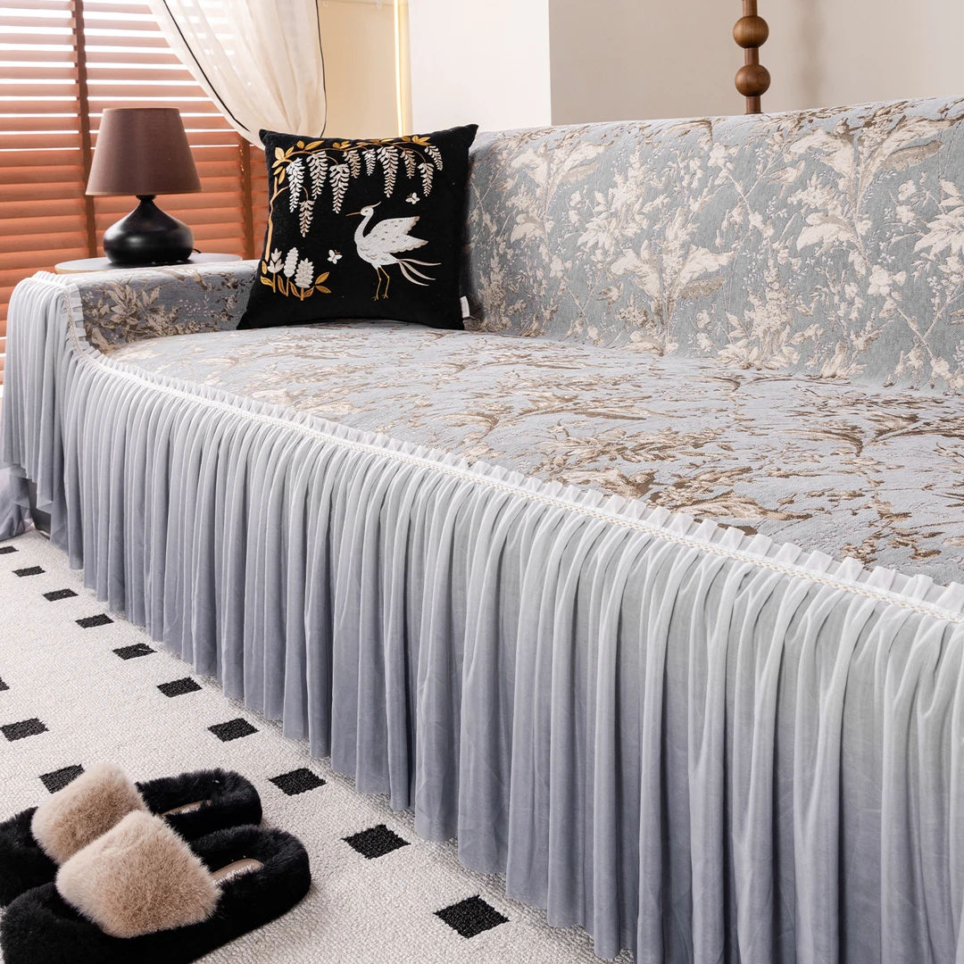 沐叶四季通用沙发巾全盖防滑沙发垫盖巾双十一2025年新款沙发盖布