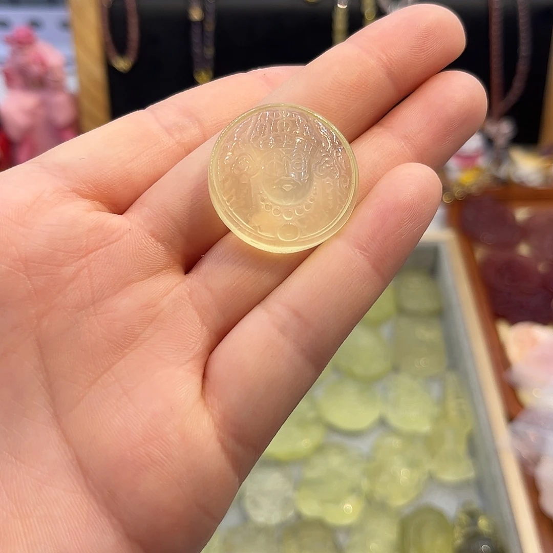 银S925镶嵌颈饰水晶妮****）黄水扎基拉姆03