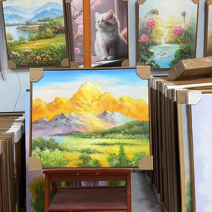 油画5060油画作品展作品展作品集