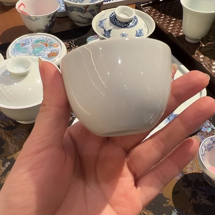 堂堂钟正窑柴窑糯米胎玛瑙釉