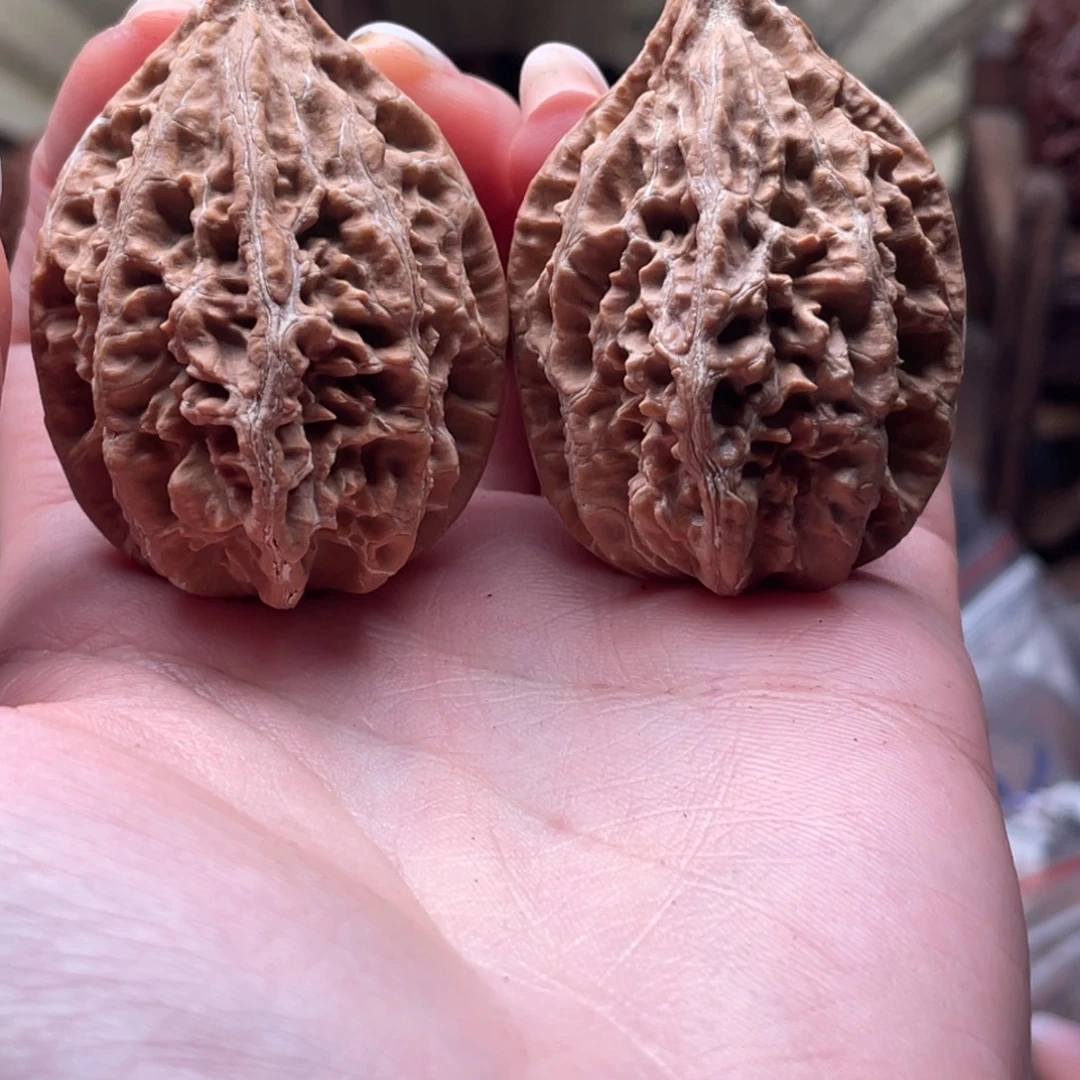 文玩核桃把件楸刀鱼102