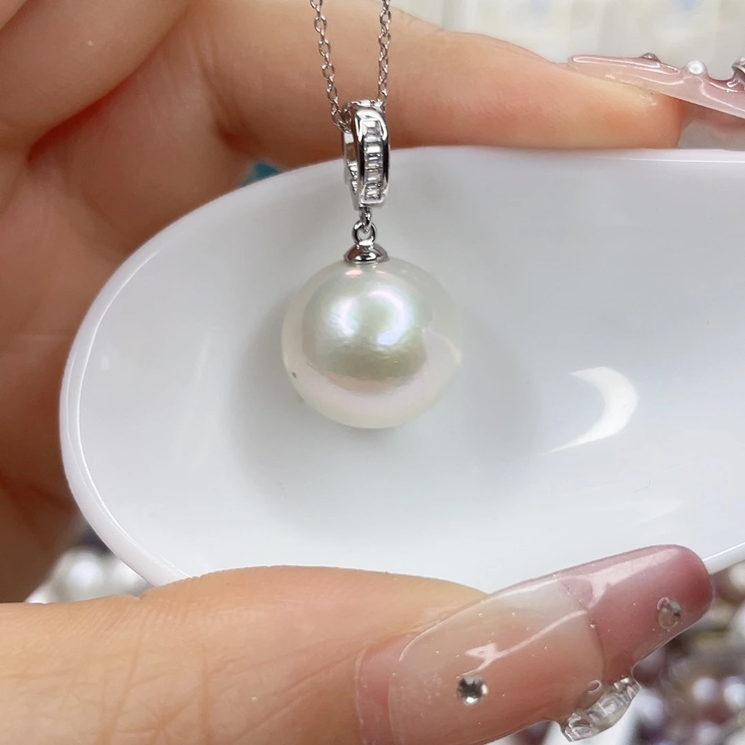淡水珍珠未镶嵌吊坠(赠链)