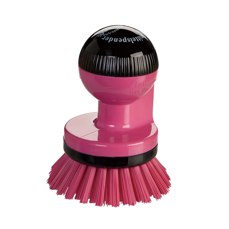 利快生活球形自储清洁液餐具刷