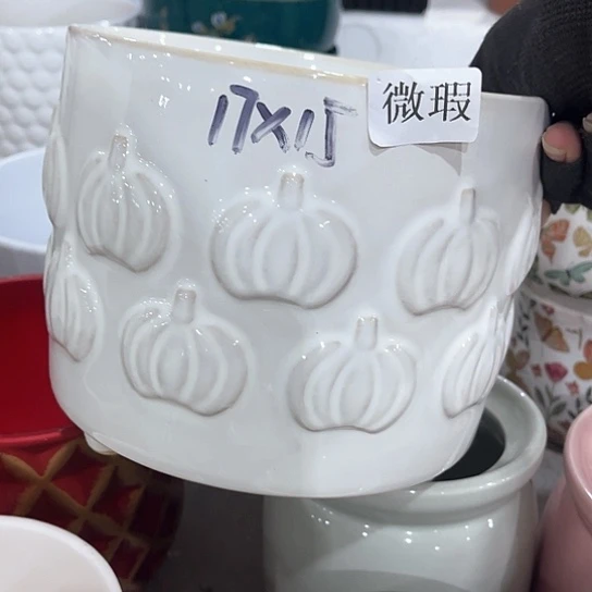 多肉绿植陶瓷花盆9.9包邮