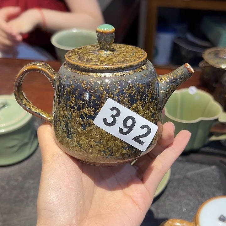 龙泉云间青瓷小米茶器