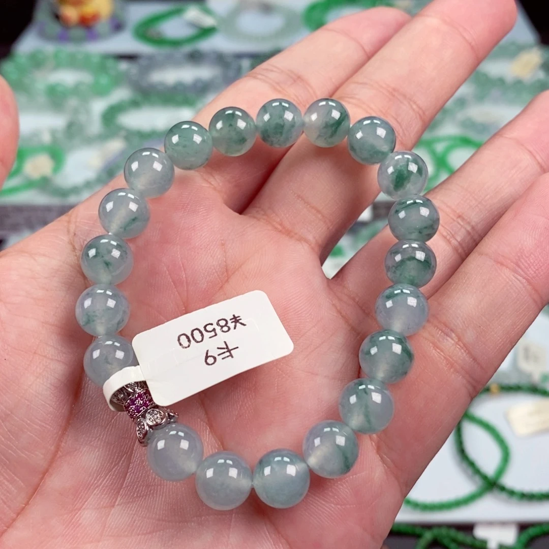 未镶嵌手链翡翠卡9