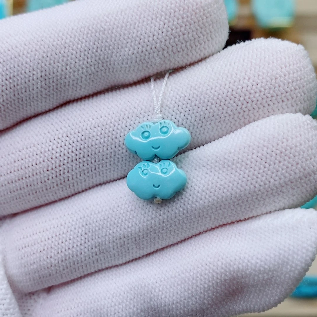 未镶嵌绿松石珠宝奇石