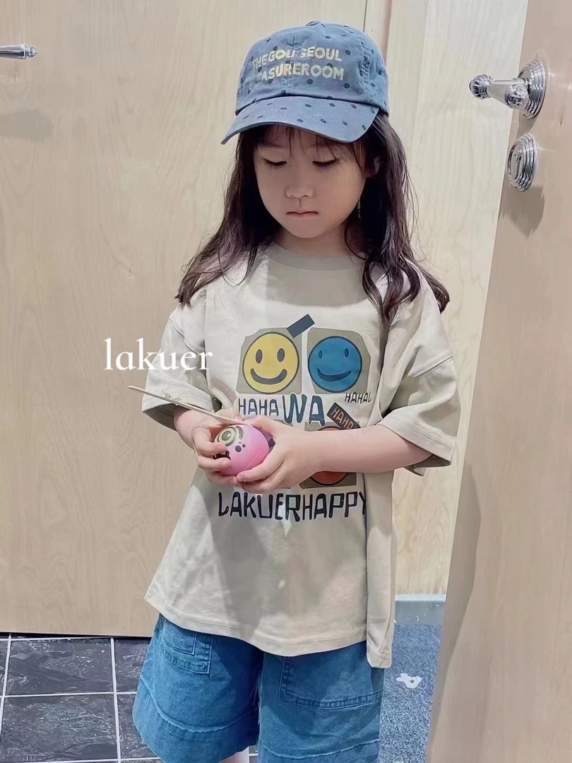 拉酷儿纯棉印花体恤