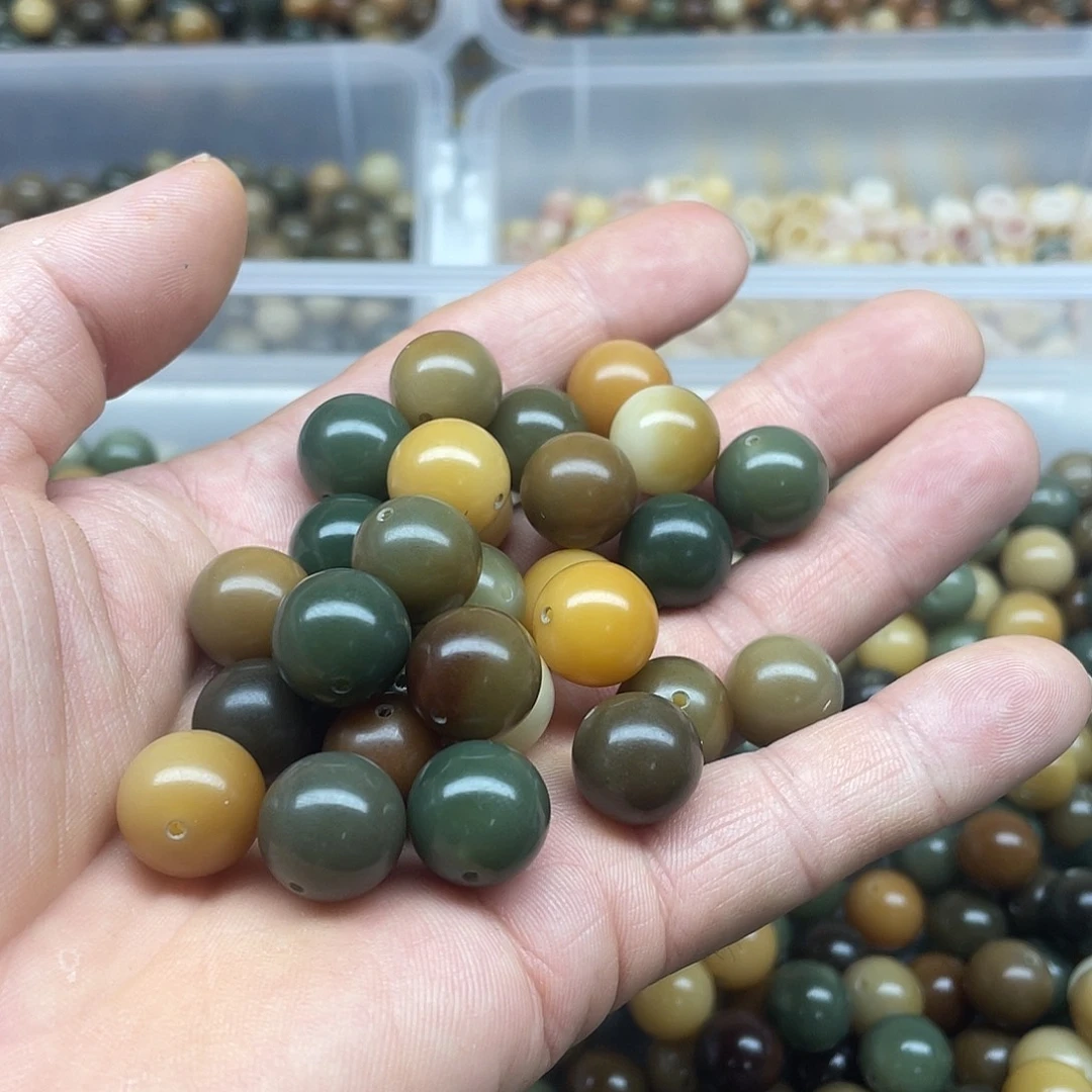 白玉菩提吊坠14精品多宝宝桶20颗
