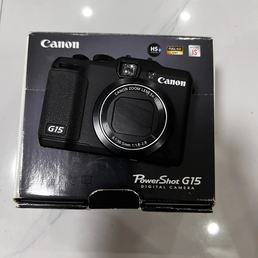 95新 Canon/佳能 原盒G15 1210万像素 5倍变焦无拆修 no退换