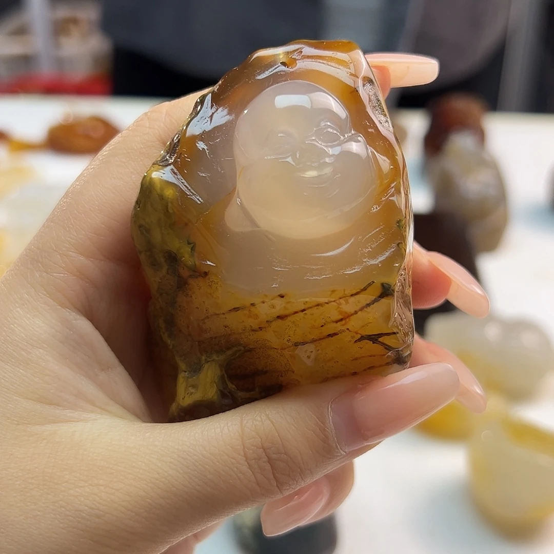 玛瑙/玉髓合金颈饰