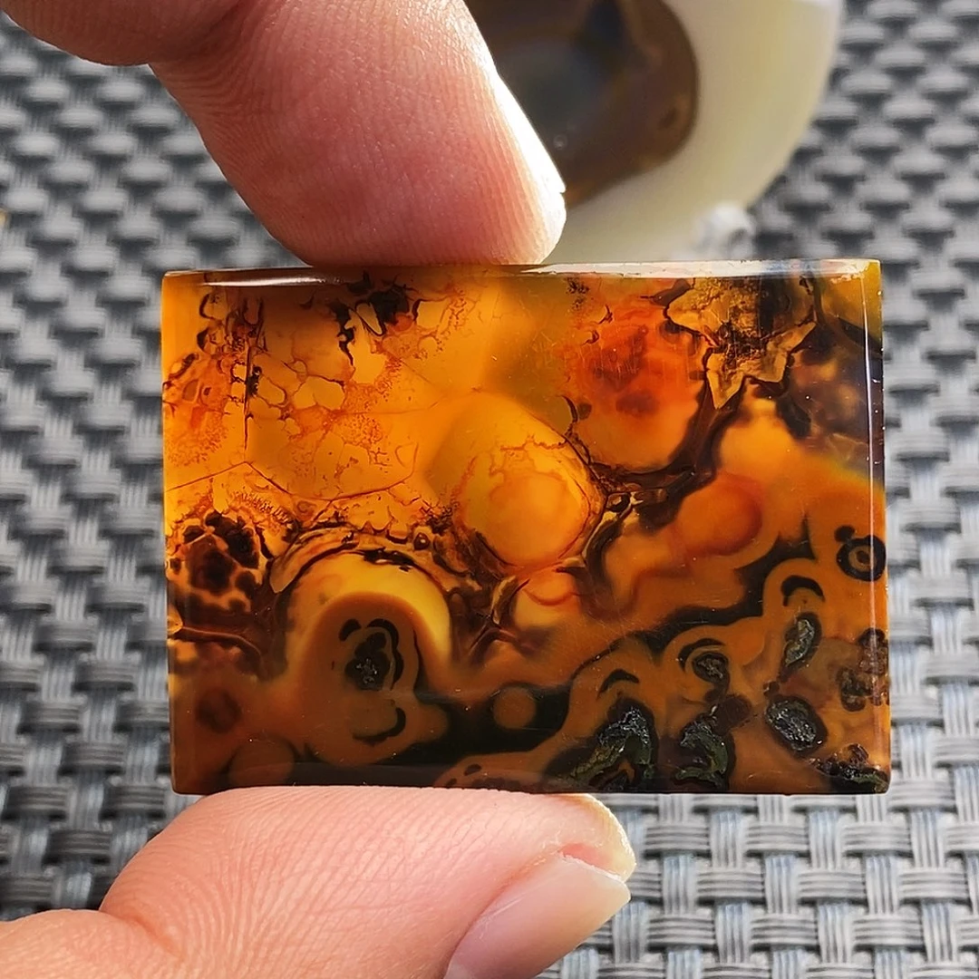 玛瑙/玉髓未镶嵌吊坠(不含链)微瑕80