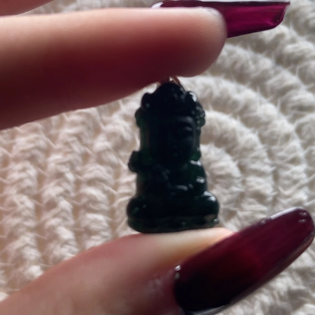 颈饰未镶嵌翡翠宝宝佛