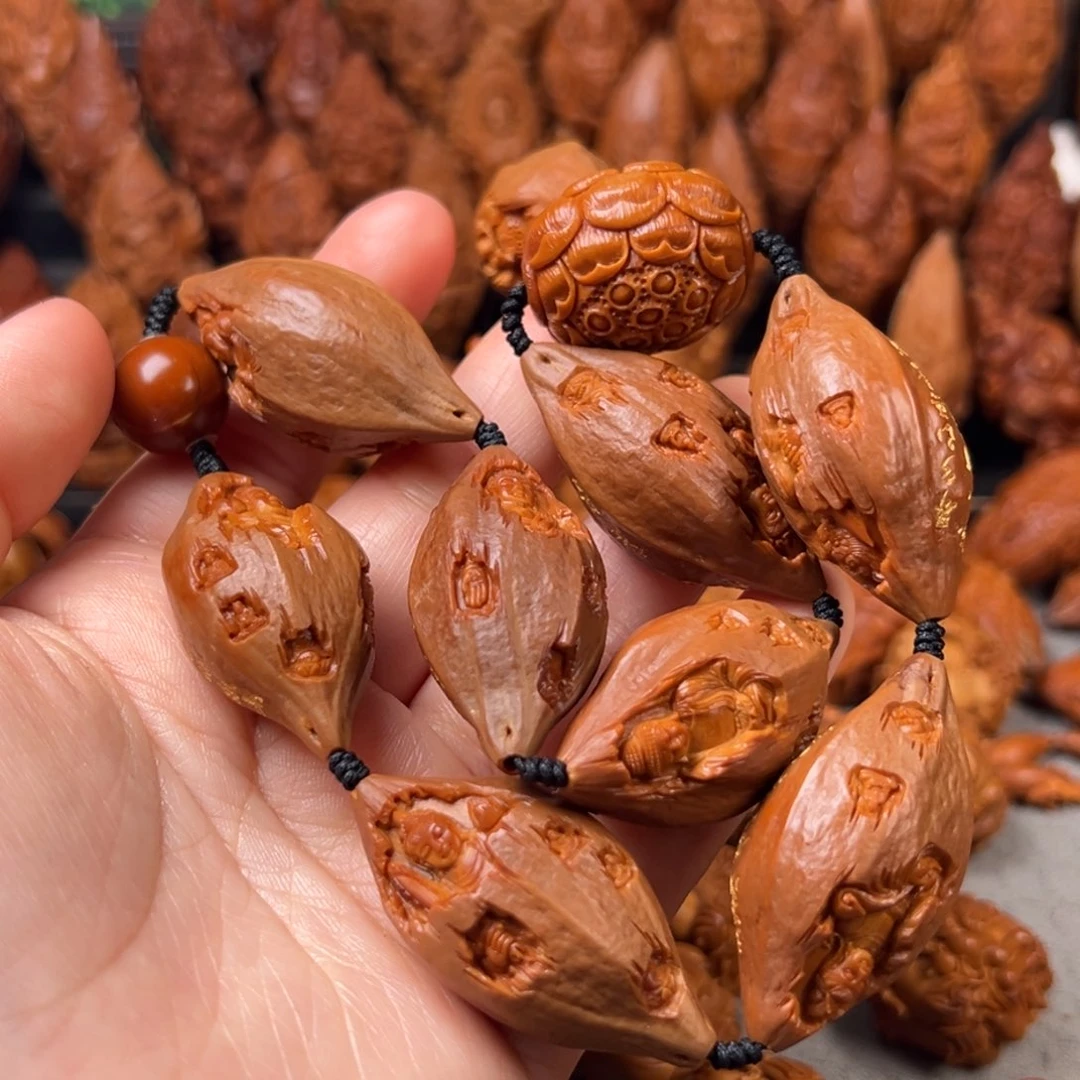 磊***手串/手链橄榄核核雕