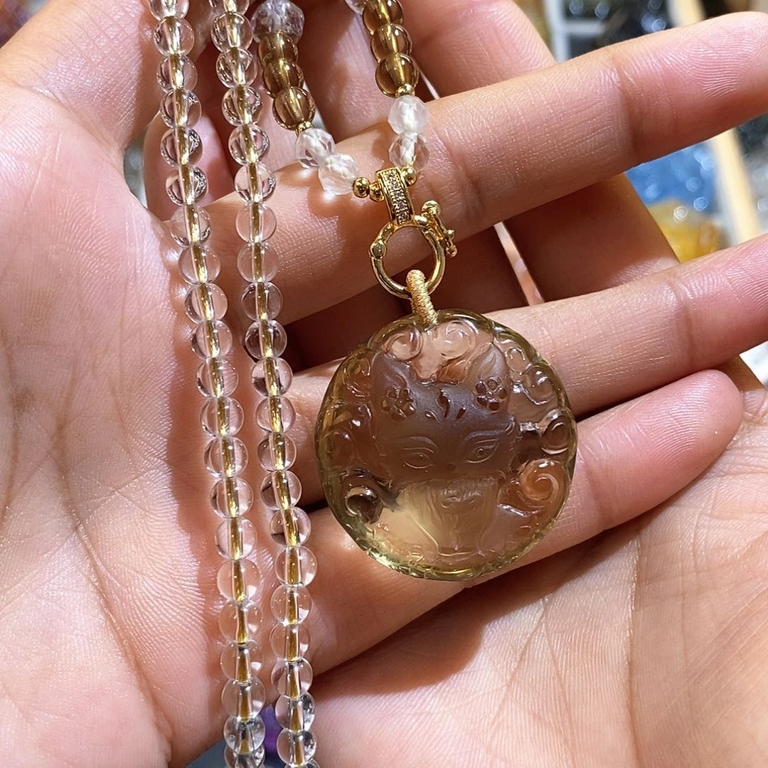水晶颈饰未镶嵌水晶