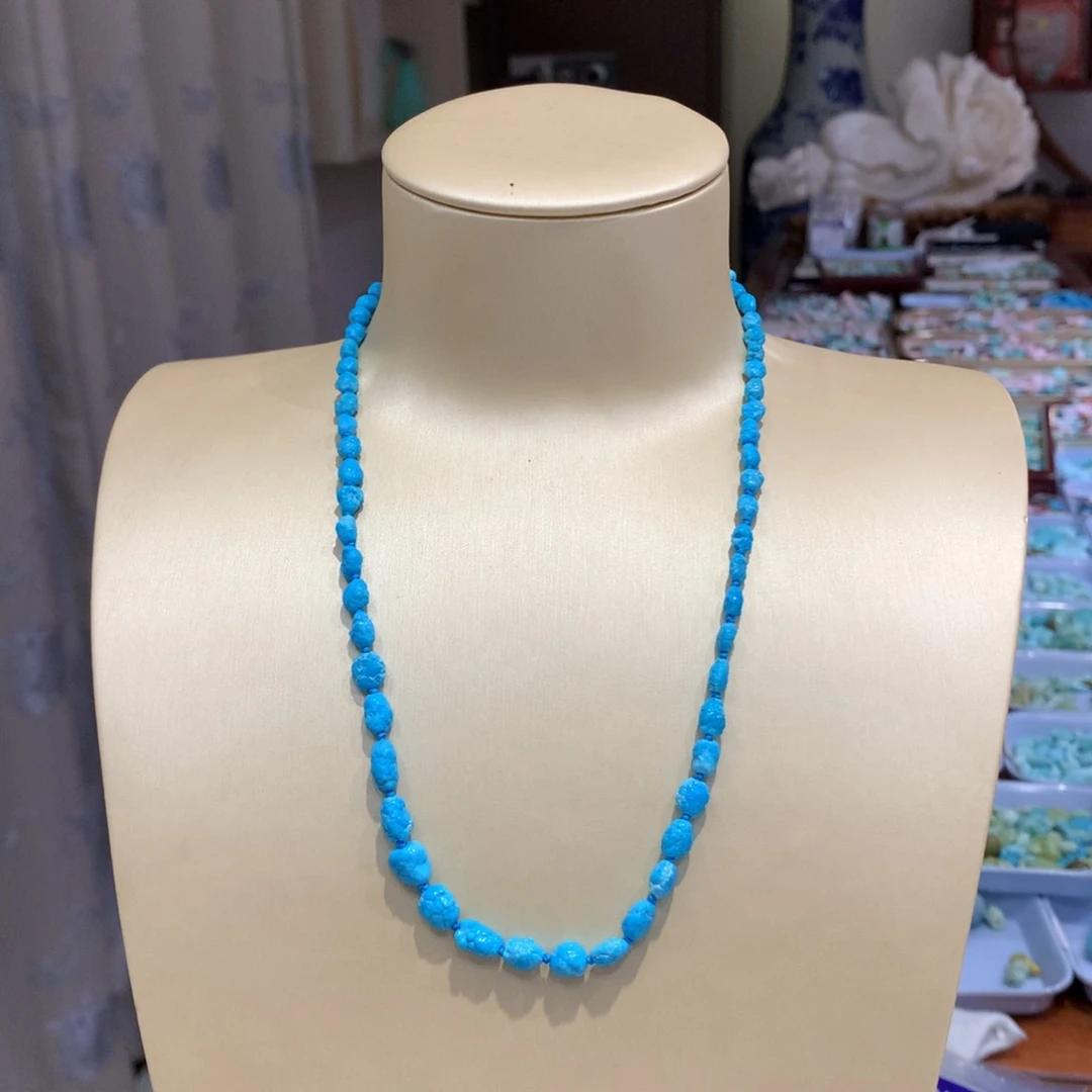 未镶嵌绿松石锁骨链