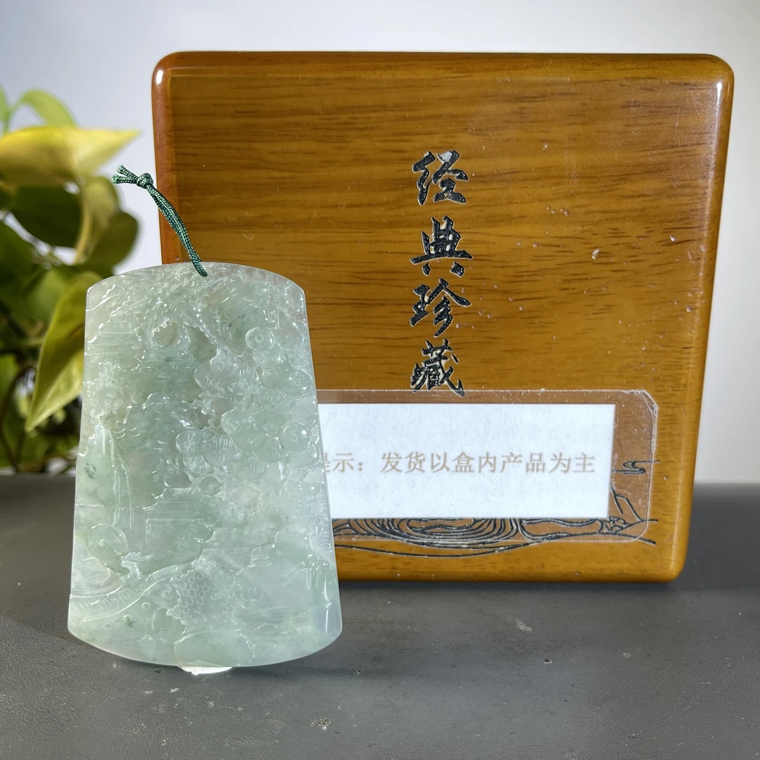 JCA04-666 H 天然缅甸A货翡翠