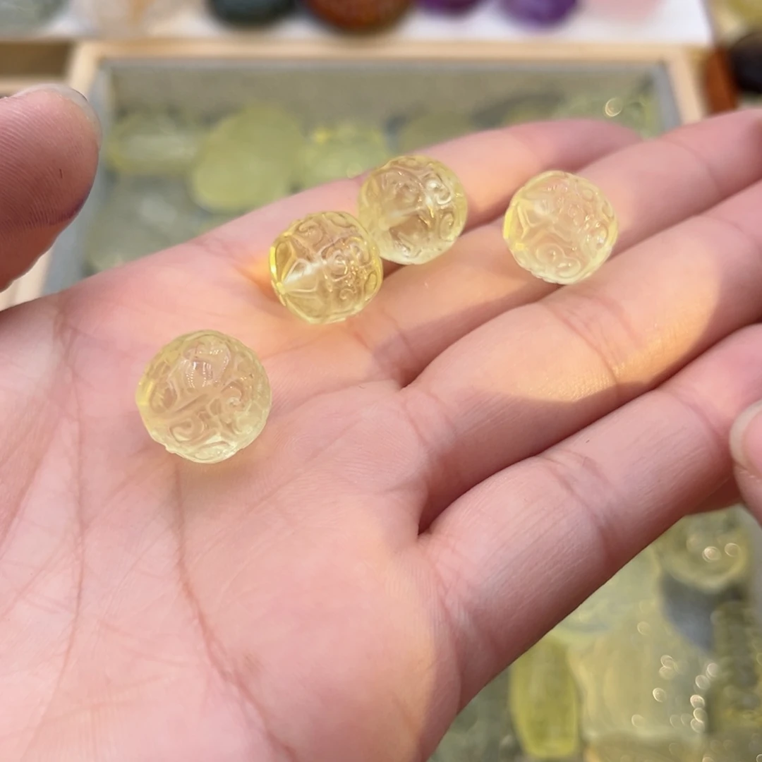 水晶颈饰未镶嵌黄水回文87