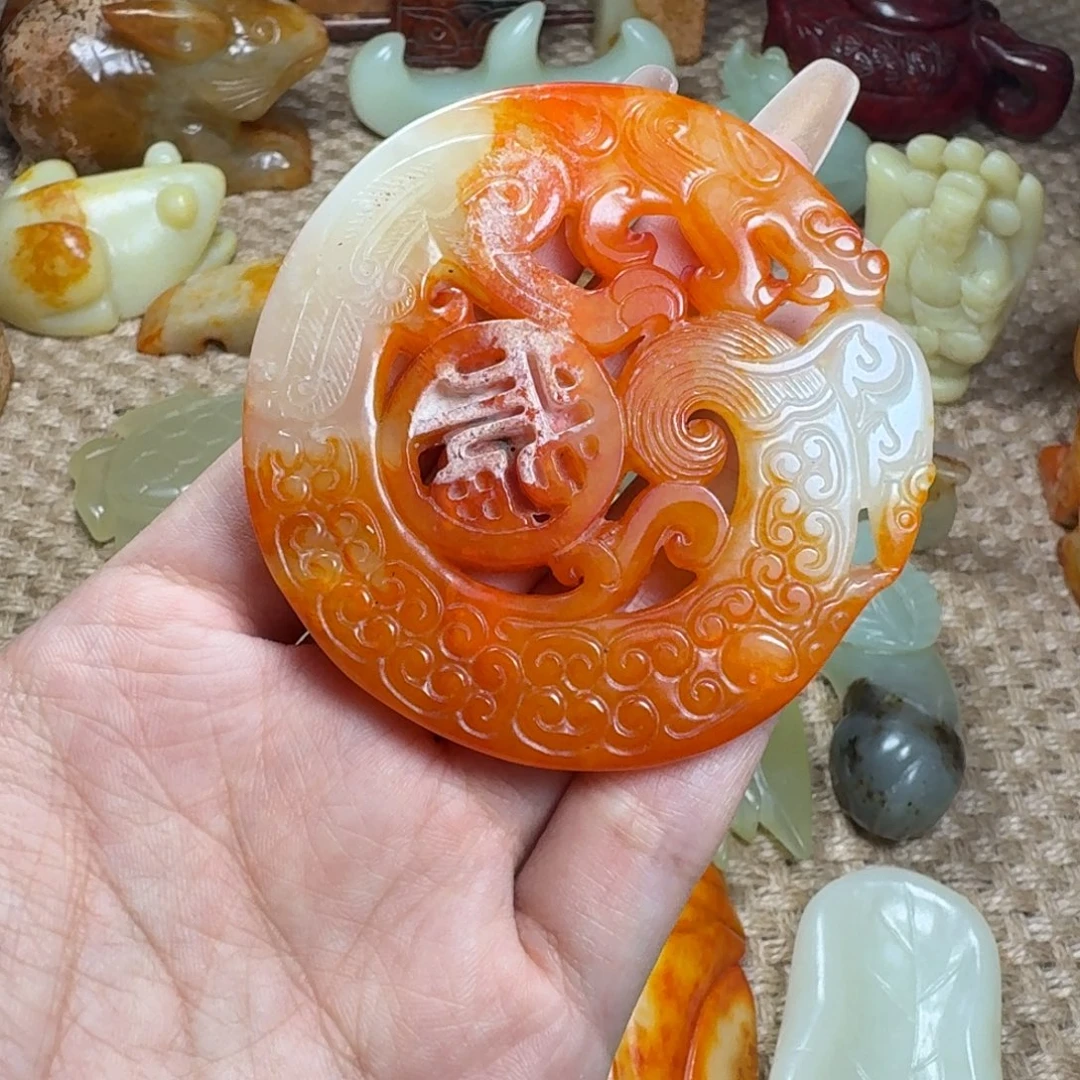 吊坠白玉菩提挂件