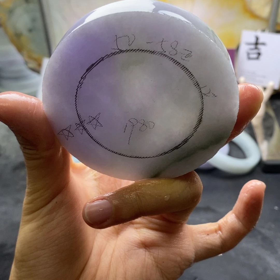 定制翡翠未镶嵌翡翠手镯