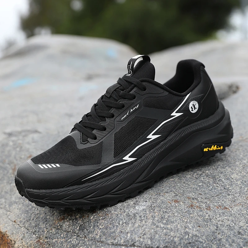 超Q弹王炸款！！情侣款回弹透气轻便碳板防滑运动鞋 EK-2359