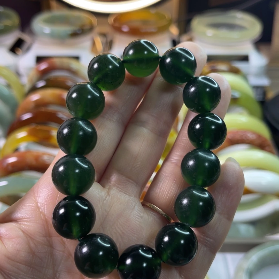 用***5蛇纹石玉未镶嵌手镯