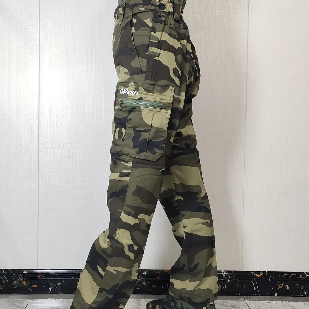 春秋款直筒裤加裆休闲裤高腰结实耐磨工装裤2202