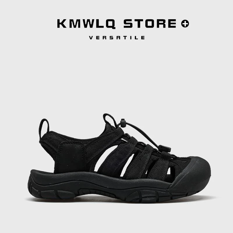 凉鞋男士夏季户外登山涉水鞋2024新款厚底韩版休闲情侣沙滩溯溪鞋